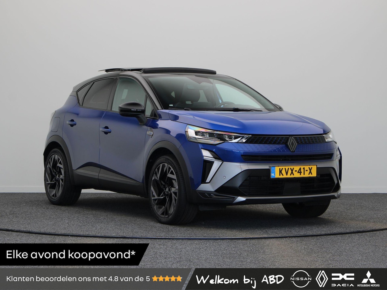 Renault Captur - 1.6 Full hybrid 145 E-Tech Esprit Alpine | Schuif Kantel Dak | Harman Kardon | Google Maps - AutoWereld.nl