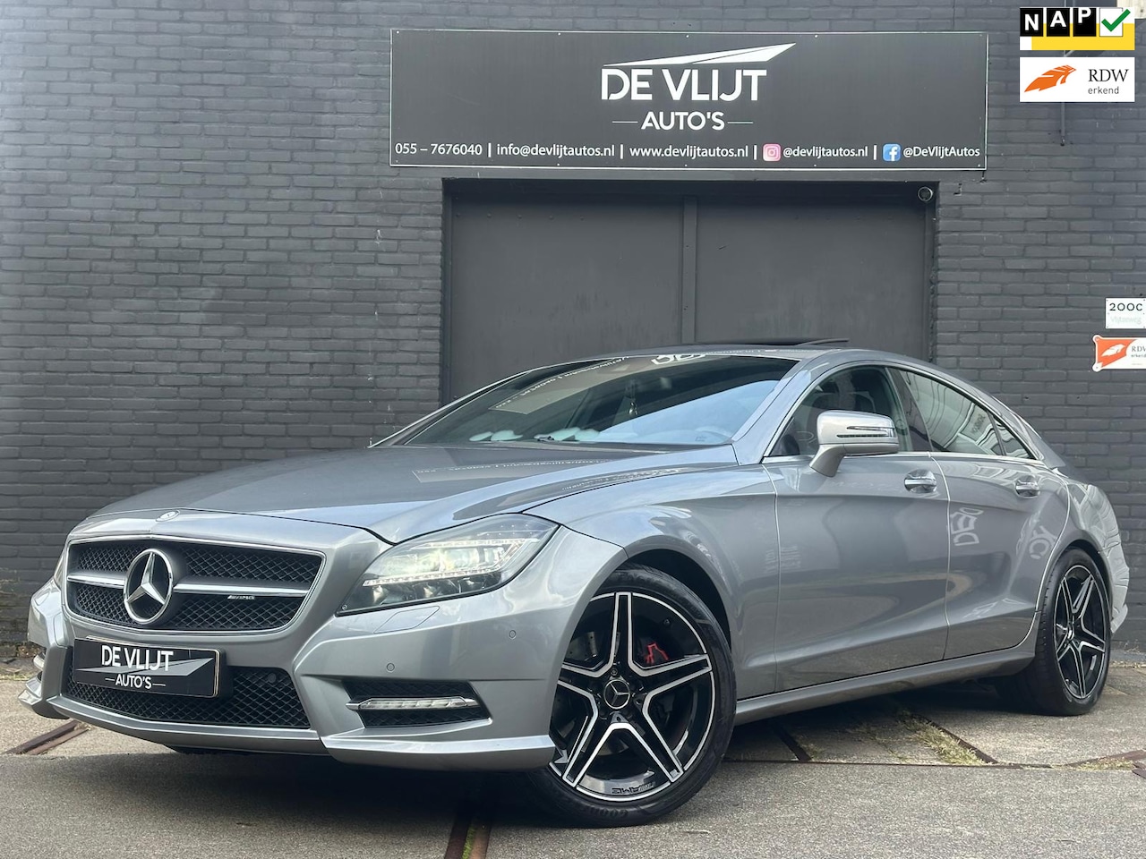 Mercedes-Benz CLS-klasse - 350 CDI Amg | Schuifdak | Leer | Navi | Led | Bi-Xenon | Cruise Control | Climate Control - AutoWereld.nl