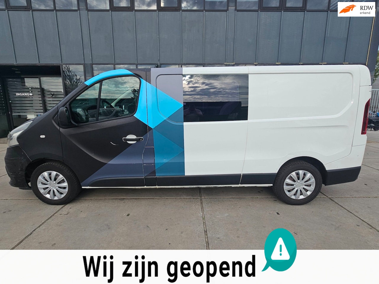 Renault Trafic - 1.6 dCi T29 L2H1 Comfort - Airco - Dubbele Cabine - - AutoWereld.nl