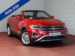 Volkswagen T-Roc Cabrio - TSI 110 PK NAVI IQ.LED STOEL/STUUR.VERW DAB ADAP.CRUISE VIR.COCKPIT CARPLAY ✅Top Auto's Wi