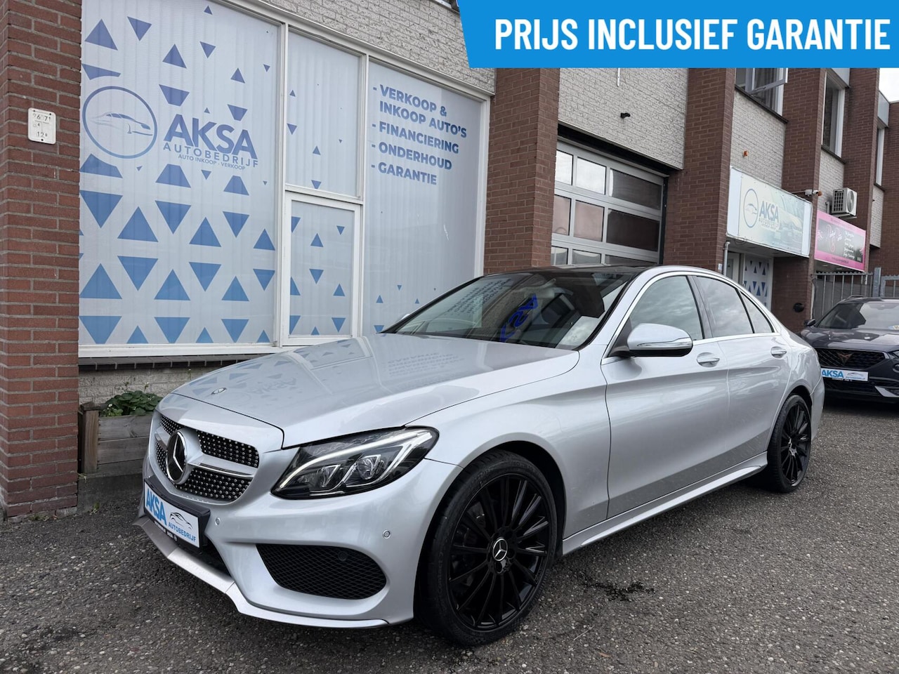 Mercedes-Benz C-klasse - 200 Prestige Pano Camera Garantie Leder Blindspot Luchtvering - AutoWereld.nl