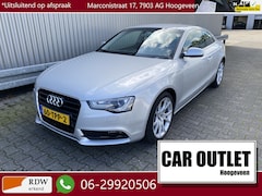Audi A5 Coupé - 1.8 TFSI Pro Line 159Dkm.NAP, Leer, Clima, Stoelvw, Navi, CC, PDC, LM, – Inruil Mogelijk –
