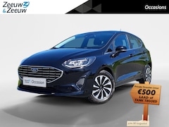 Ford Fiesta - 1.0 EcoBoost Hybrid Titanium | NL-Auto | 1e Eigenaar | Winterpack | Keyless Entry | LED |