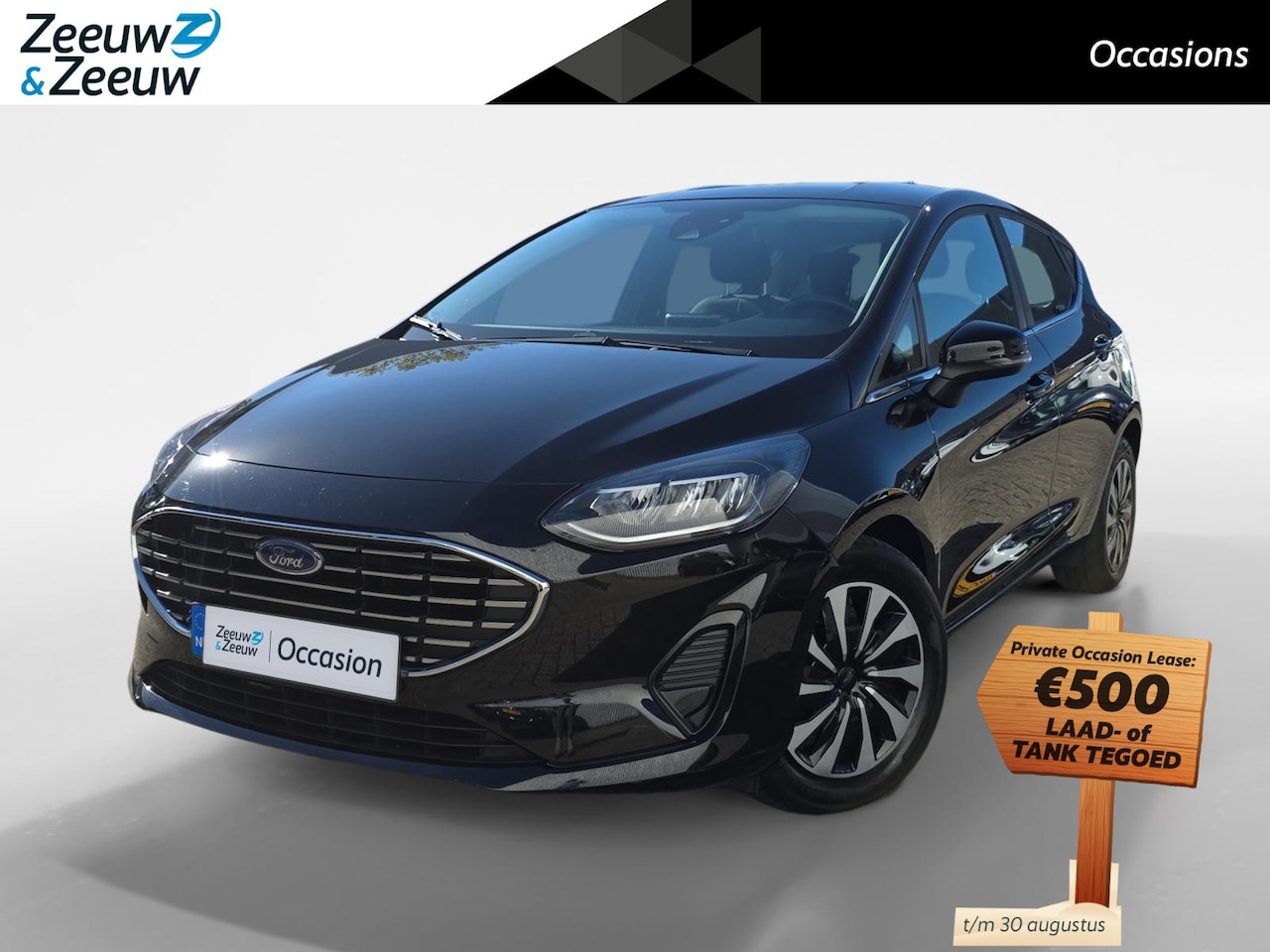 Ford Fiesta - 1.0 EcoBoost Hybrid Titanium | 1e Eigenaar | NL-Auto | Winter Pack | Apple/Android Carplay - AutoWereld.nl