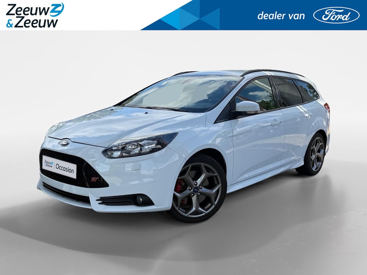 Ford Focus Wagon - 2.0 EcoBoost ST-3 | Recaro-Stoelen | Parkeer Camera | Leder | Cruise Control | Climate Con - AutoWereld.nl