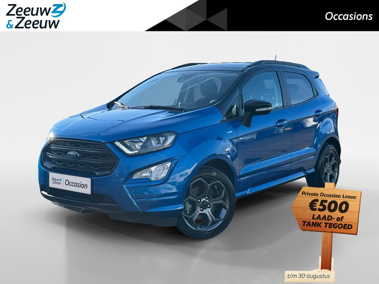 Ford EcoSport - 1.0 EcoBoost ST-Line |Winterpack| Apple Carplay/Android Auto|12 maanden Bovag Garantie| - AutoWereld.nl