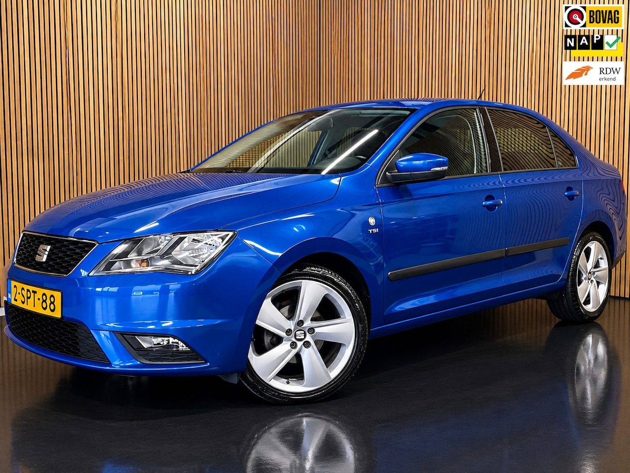 SEAT Toledo - 1.2 TSI Businessline Highline|UNIEKE KM-STAND, NAP|NAVIGATIE|CLIMATE+CRUISE CONTROL|PDC-A| - AutoWereld.nl
