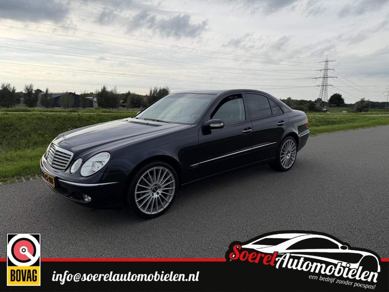 Mercedes-Benz E-klasse - 240 184858 km 6cilinder handbak oersterk boekjes - AutoWereld.nl