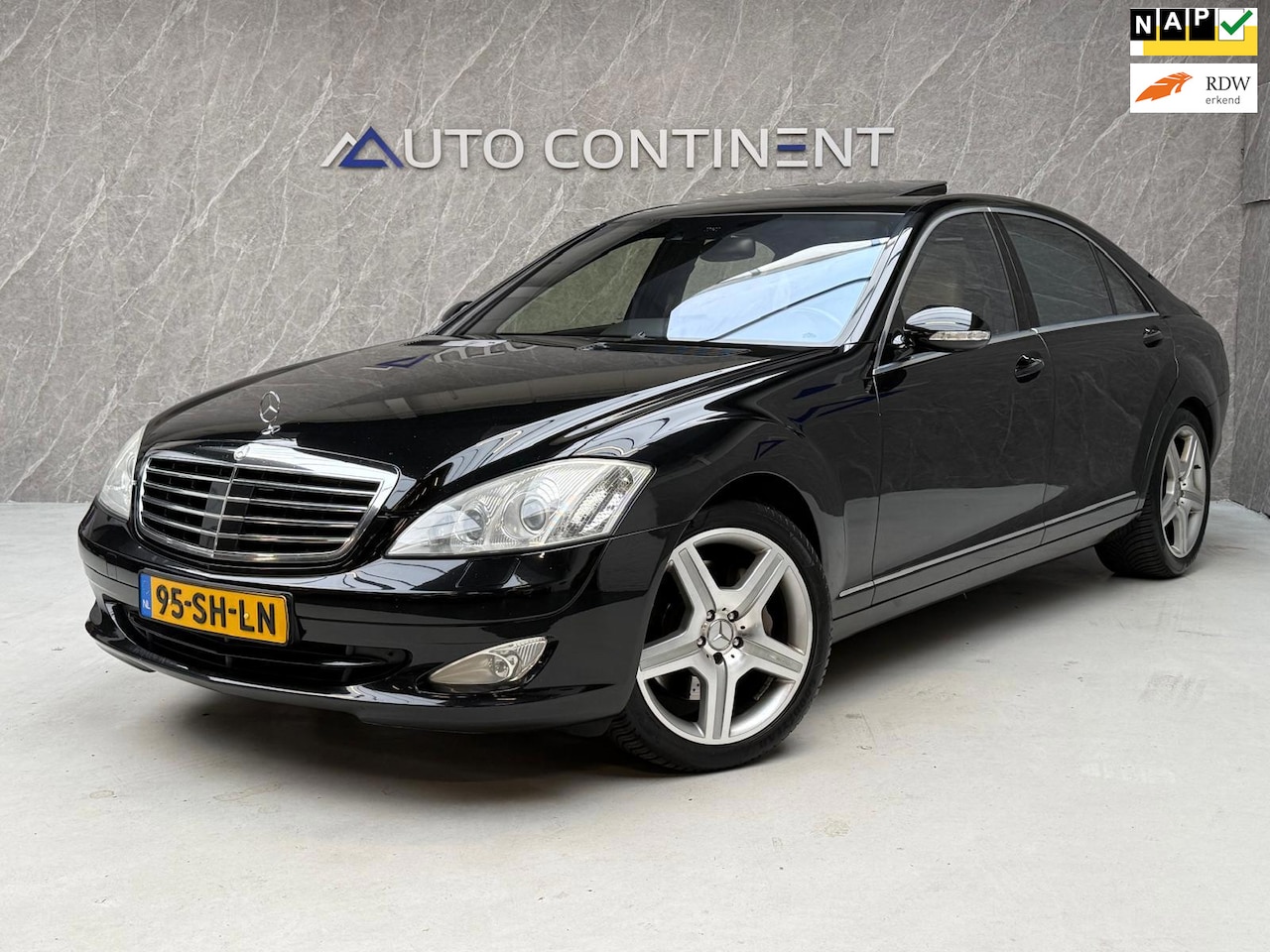 Mercedes-Benz S-klasse - 500 Lang / Full Option / Onderhouden - AutoWereld.nl