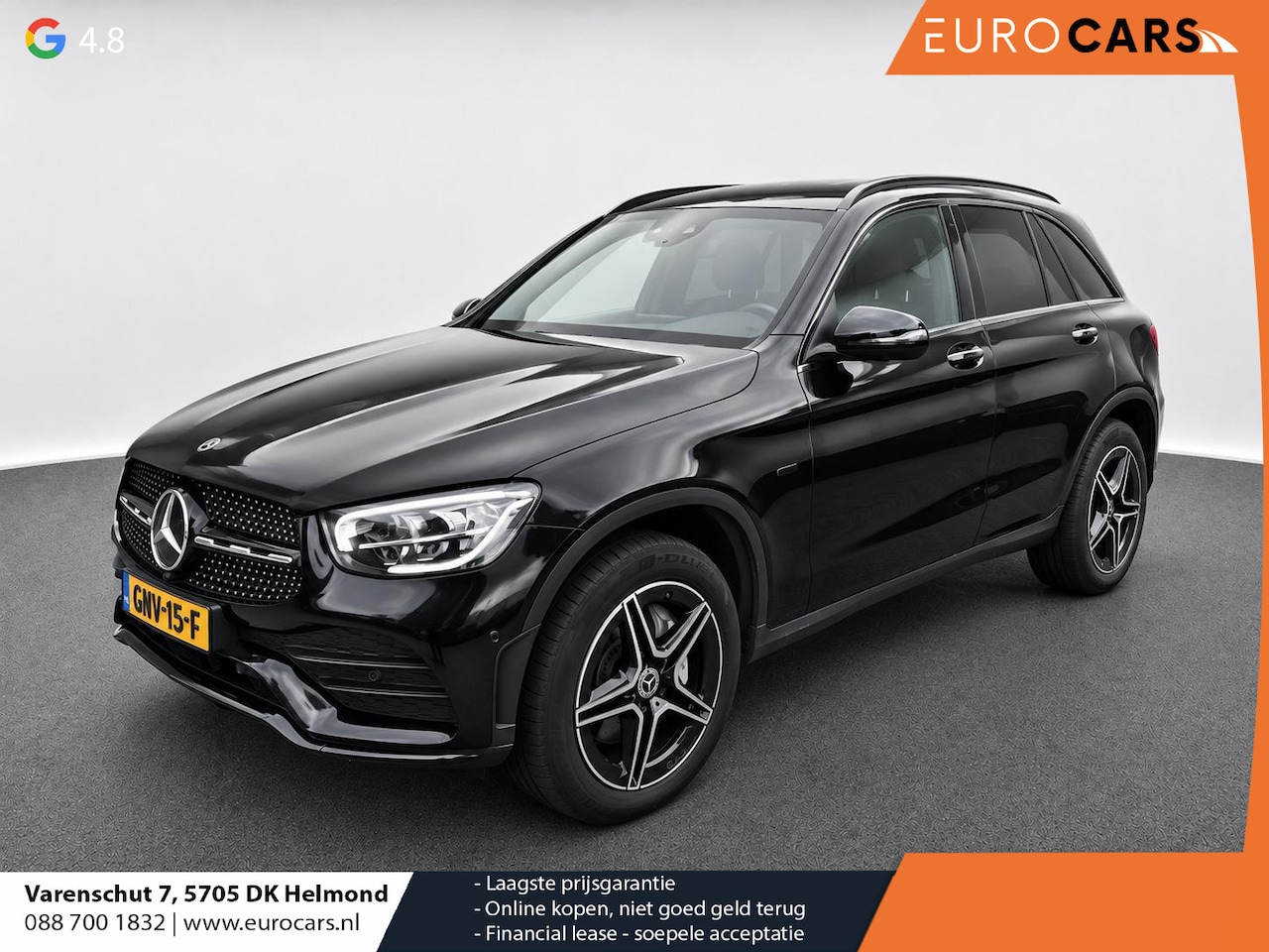 Mercedes-Benz GLC-klasse - 300e 4MATIC Business Solution AMG Navigatie Apple CarPlay Android Auto 360° camera Parkeer - AutoWereld.nl