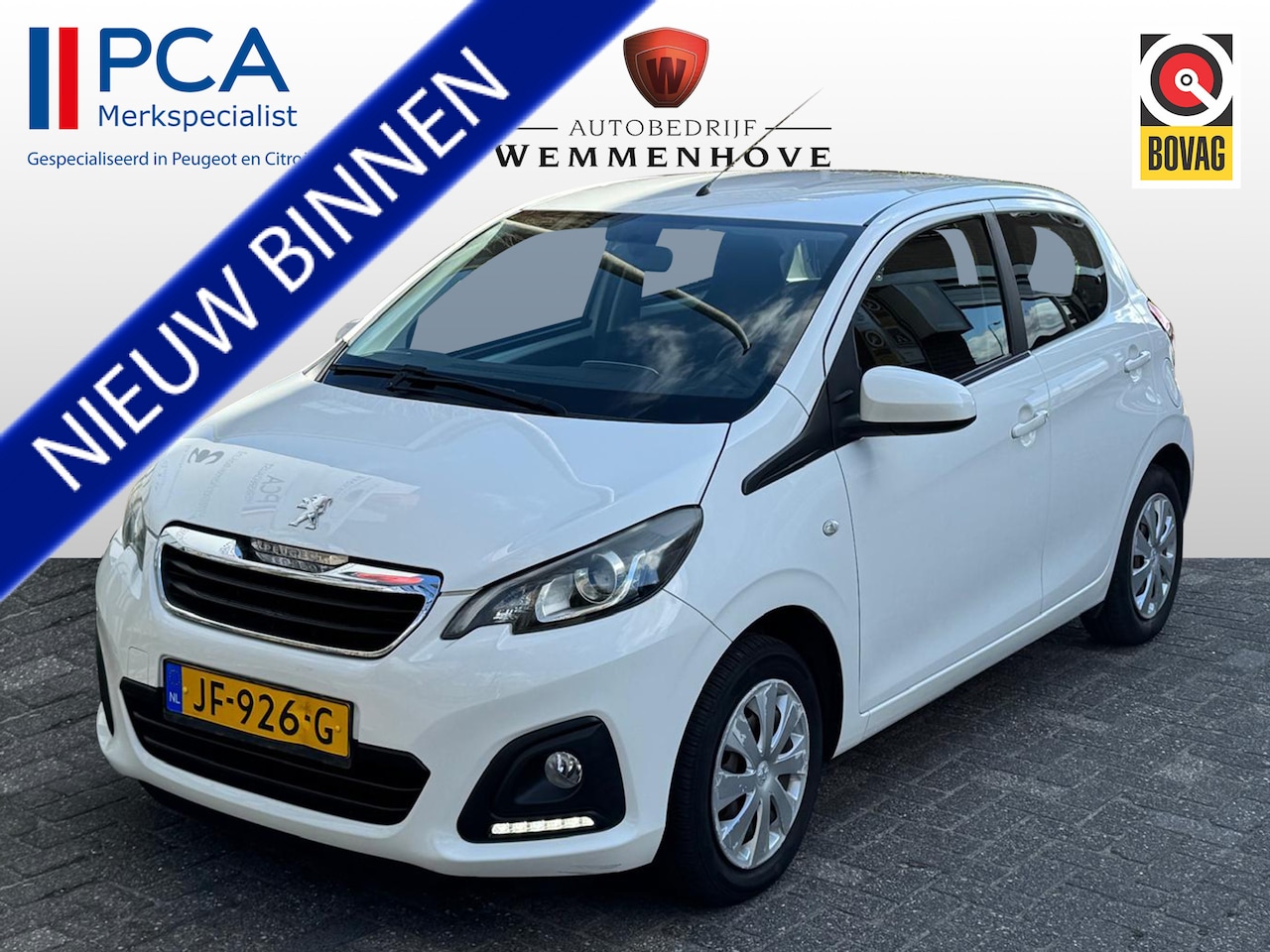 Peugeot 108 - 1.0 e-VTi Active 5-Deurs/Airco/Mistl - AutoWereld.nl