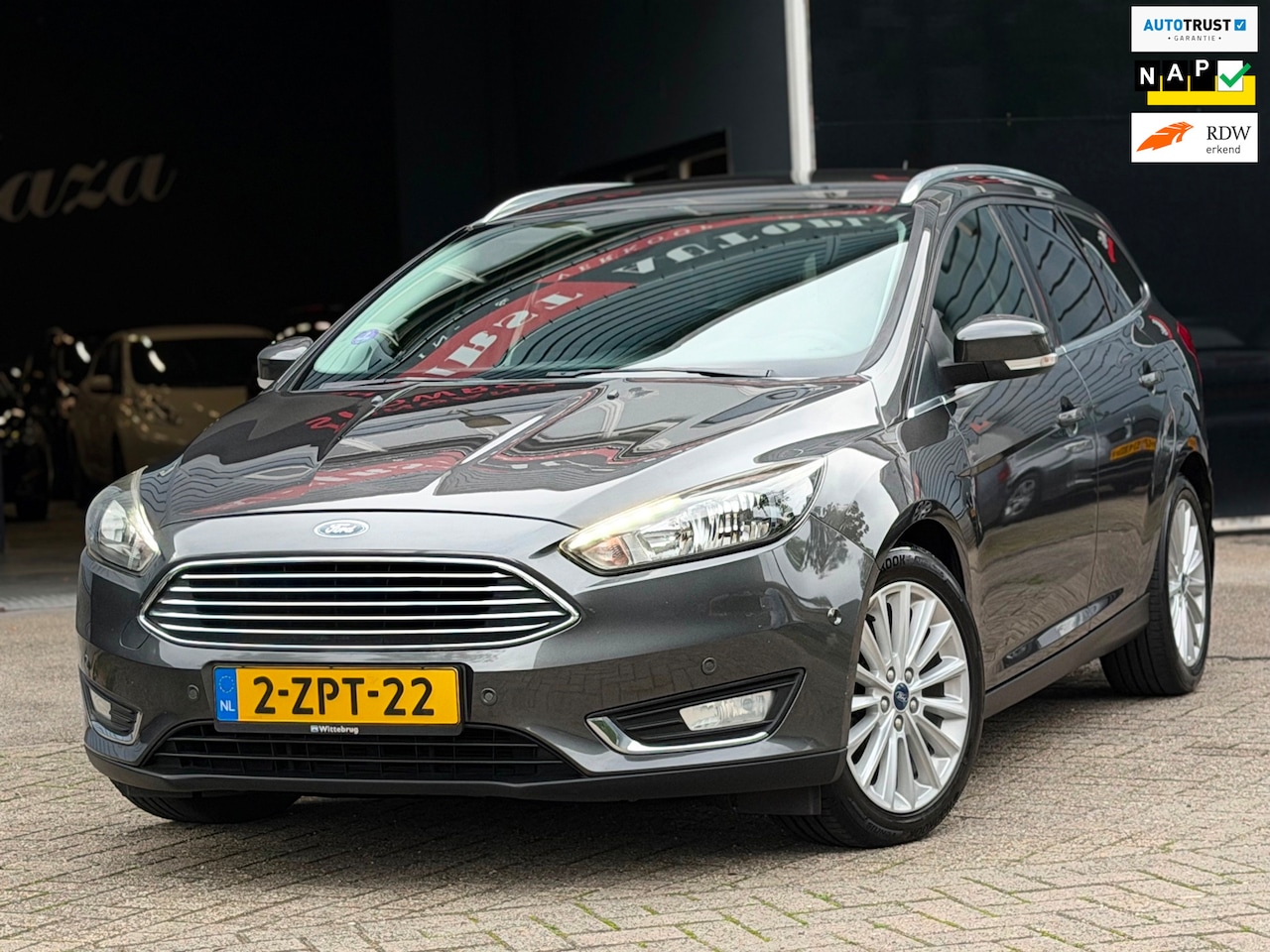 Ford Focus Wagon - 1.0 First Edition NAVI/LED/PDC/6-BAK/CRUISE | KEURIGE AUTO ! - AutoWereld.nl
