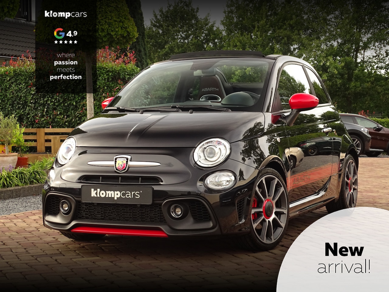 Abarth 500 - C 1.4 T-Jet Abarth Turismo | Automaat | Carplay | Beats | Tabacco | Diamondst. | Xenon | F - AutoWereld.nl