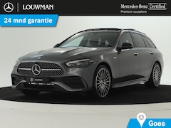 Mercedes-Benz C-klasse Estate - 300 e Business Solution AMG | Trekhaak | Nightpakket | AMG Line Premium Plus | 360°-camera