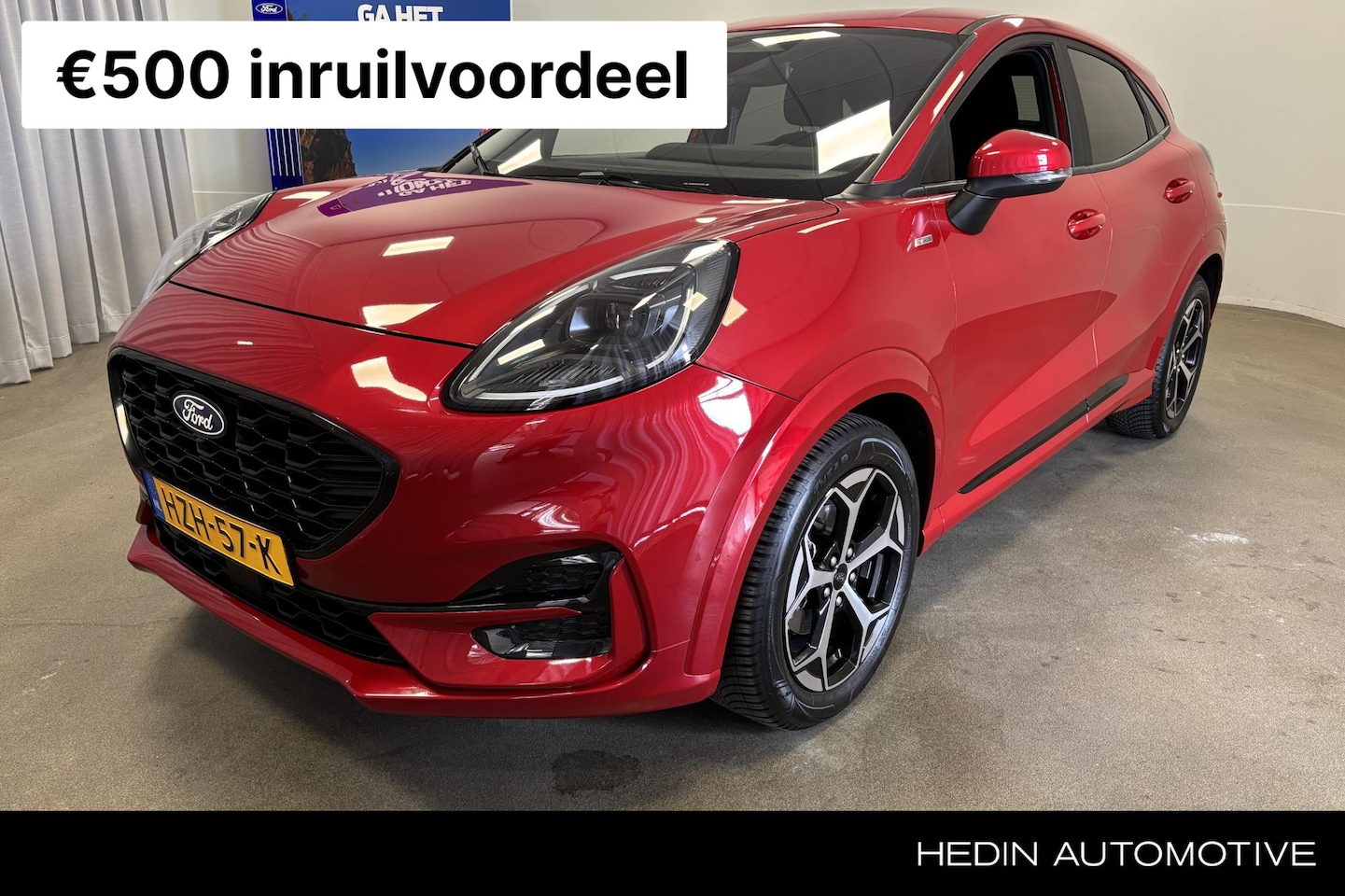 Ford Puma - 1.0 EcoBoost Hybrid ST-Line Automaat | All Season Banden | SYNC 4 | Apple Car Play | Stoel - AutoWereld.nl