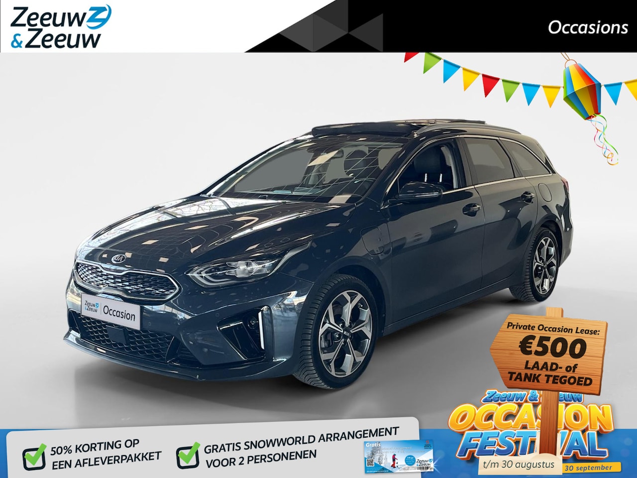 Kia Cee'd Sportswagon - Ceed 1.6 GDI PHEV ExecutiveLine Stoelverwarming | Stoelverkoeling | Panoramadak | Carplay - AutoWereld.nl