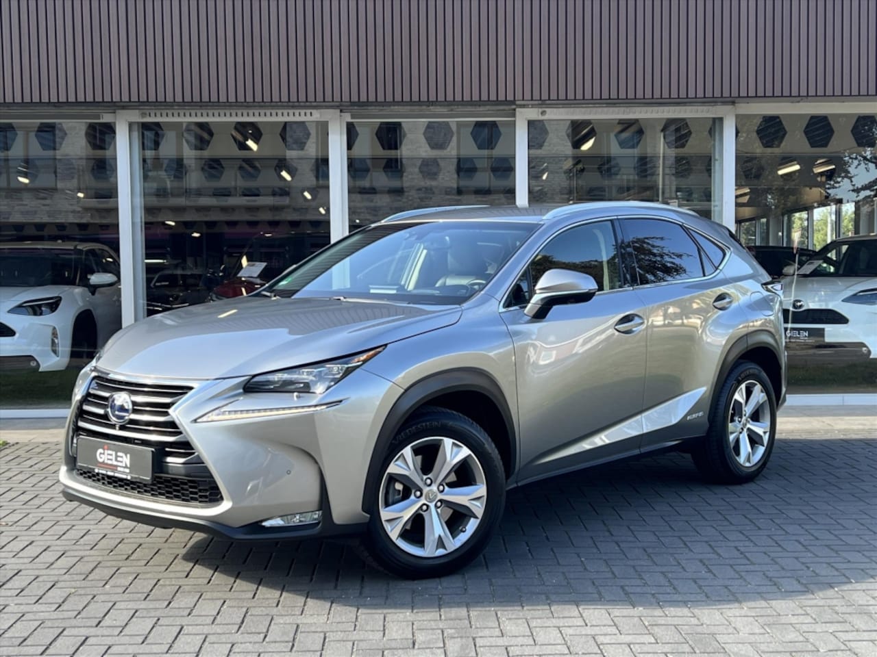 Lexus NX - 300h AWD President Line | Mark Levinson, Head up display, 360 Camera, Memory, Leer, Stoelv - AutoWereld.nl