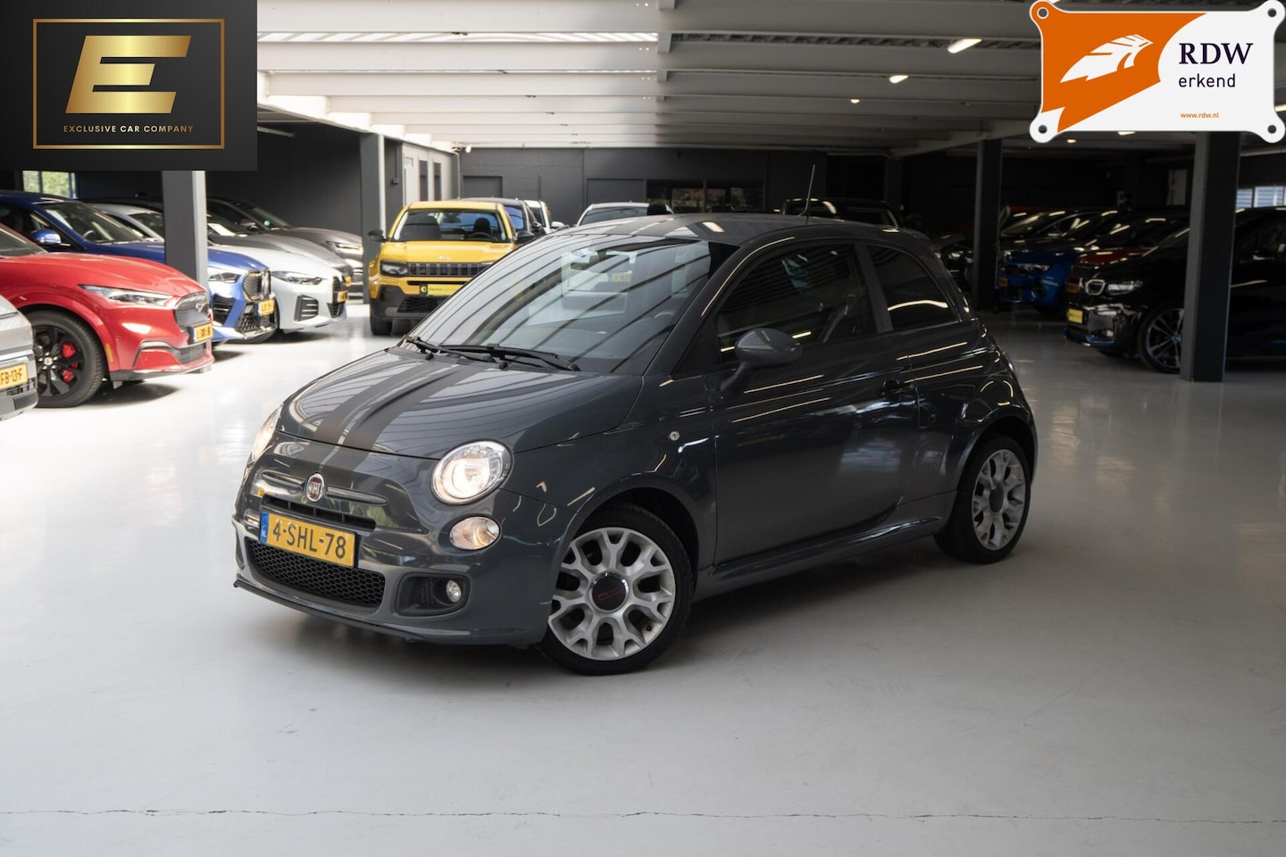 Fiat 500 - 0.9 TwinAir Lounge | Airco | Half leder | LMV - AutoWereld.nl