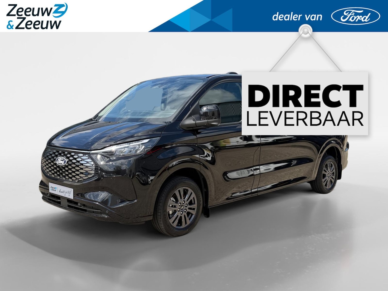 Ford Transit Custom - E-Transit 340 L2H1 Limited 71 kWh | Direct Leverbaar | 0,99% Financiering | 352km WLTP Rij - AutoWereld.nl