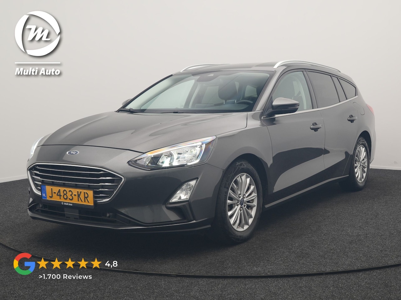 Ford Focus Wagon - 1.0 EcoBoost Hybrid Titanium Business 125pk | Camera | Apple Carplay | Keyless | Lane Assi - AutoWereld.nl