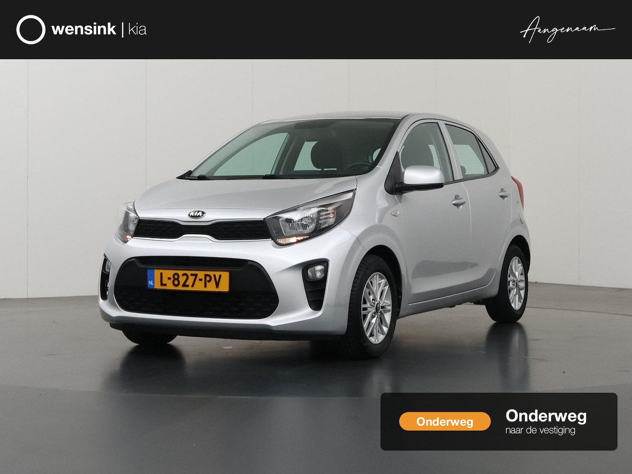 Kia Picanto - 1.0 DPi DynamicLine Automaat | Cruise Control | Achteruitrijcamera | Airco | 14'' Lichtmet - AutoWereld.nl
