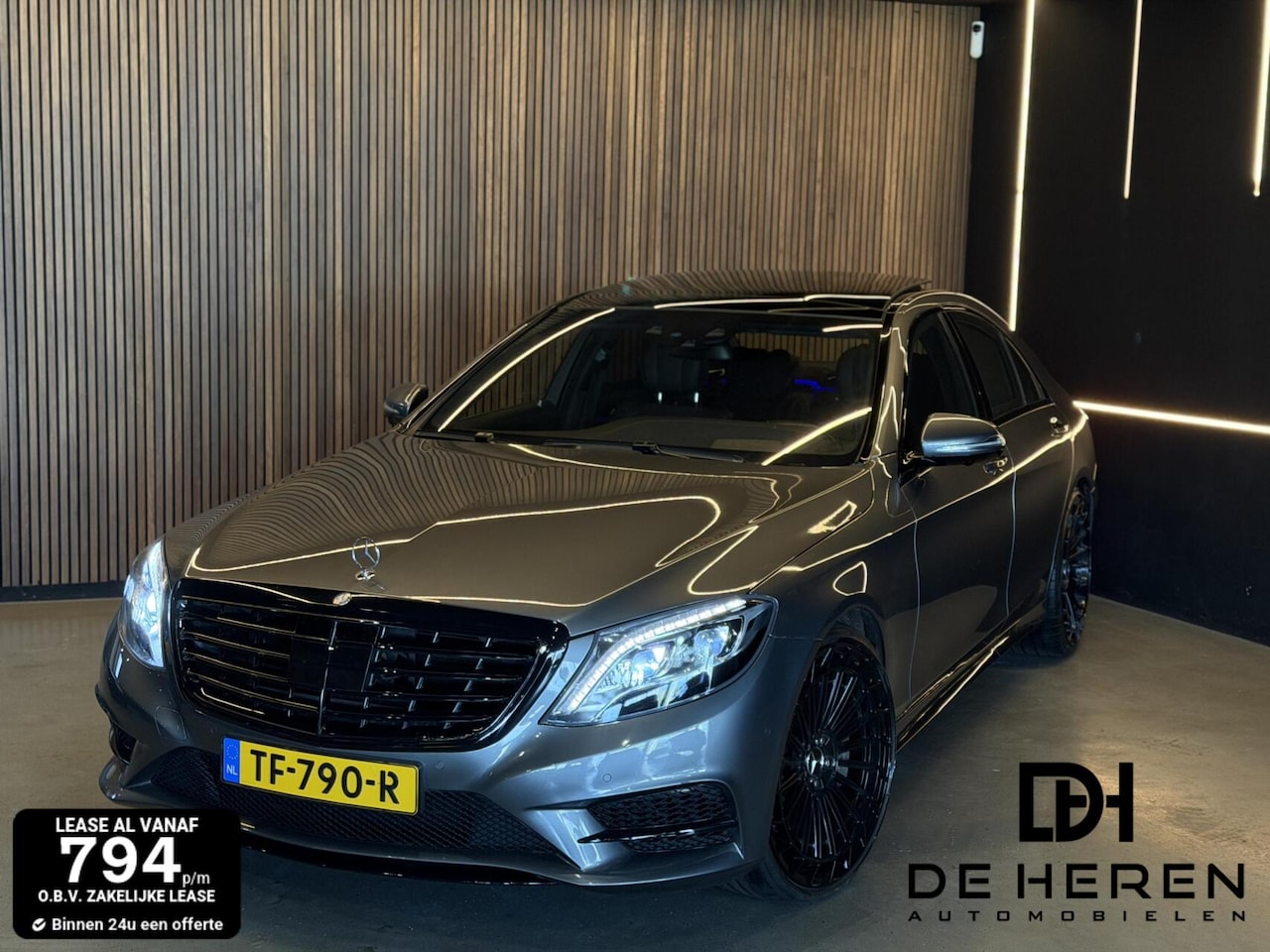 Mercedes-Benz S-klasse - 500 4Matic Prestige Plus|Pano|22"|Chaffeurs Pakket - AutoWereld.nl