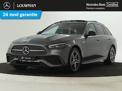 Mercedes-Benz C-klasse Estate - 300 e Business Solution AMG | Premium Plus | Trekhaak | Nightpakket | 360°-camera | Head-u