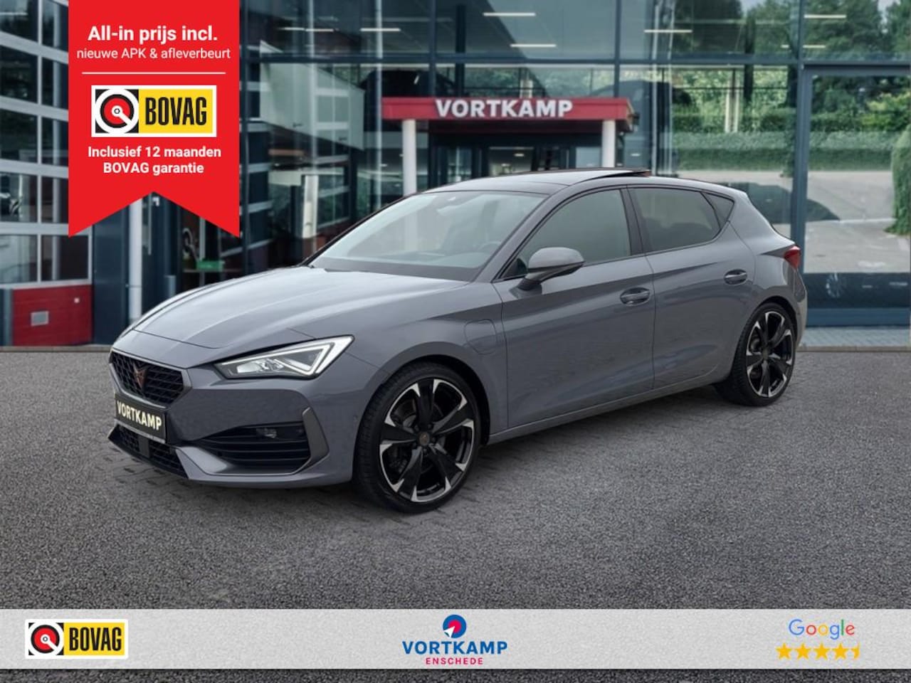 CUPRA Leon - 1.4 TSI eHYBRID VZ PANO-DAK/CAMERA/CRUISE/STOEL+STUURVERW/CARPLAY - AutoWereld.nl