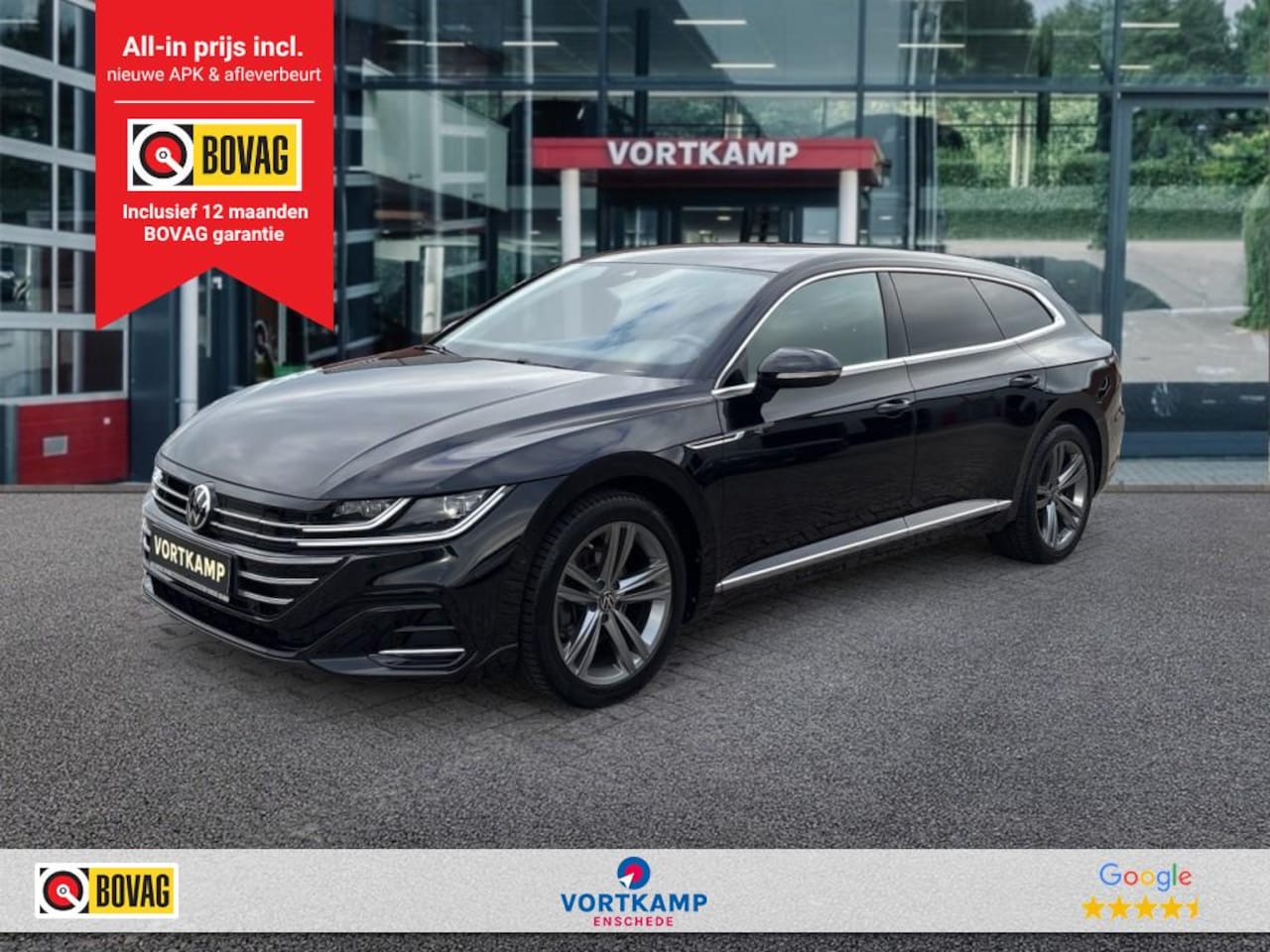 Volkswagen Arteon Shooting Brake - 1.4 TSI eHYBRID R-LINE BUSINESS+ CAMERA/ELEK-KLEP/ACC/STOELVERW/CARPLAY - AutoWereld.nl