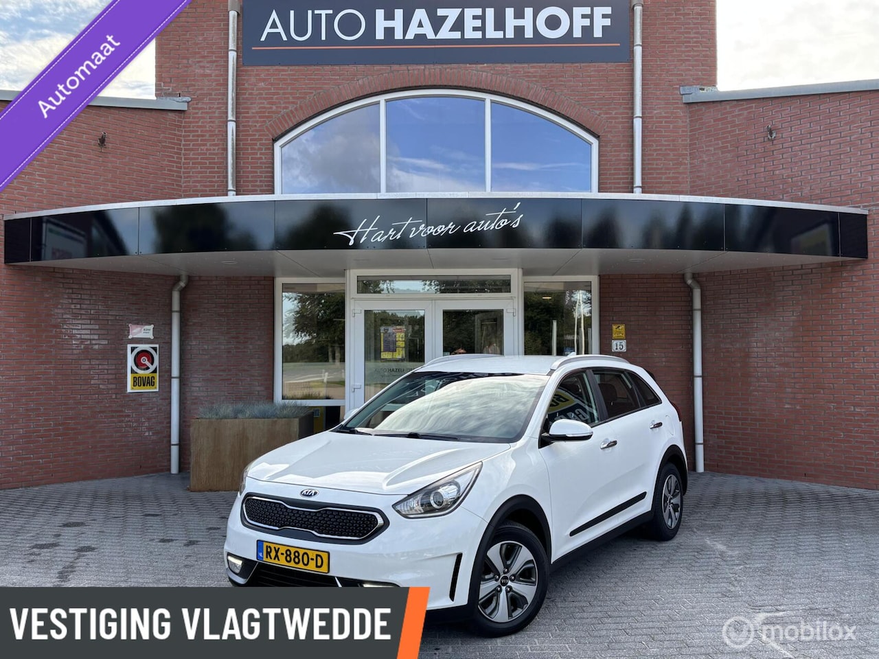 Kia Niro - 1.6 GDi Hybrid DynamicLine | Camera | Clima | Apple Carplay/Android Auto | - AutoWereld.nl