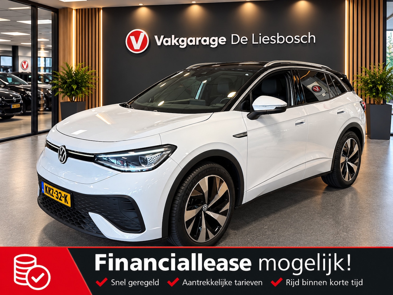 Volkswagen ID.5 - Pro 77 kWh / Soh 95,2 / warmtepomp / trekhaak / head up / memory / carplay - AutoWereld.nl