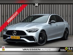 Mercedes-Benz C-klasse - 300 e 4MATIC AMG Line Navi Carbon Sfeerlicht Stoelverw. Camera Carplay