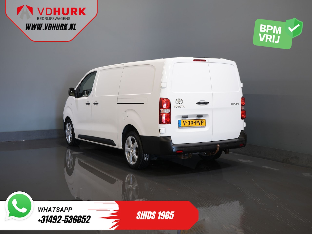 Toyota ProAce Worker - 2.0 125 pk L3 2xSchuifdeur/ Adapt.Cruise/ Standkachel/ Head-up/ Stoelverw./ DB-Riem VV/ PD - AutoWereld.nl