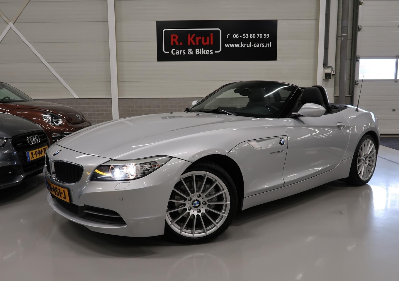 BMW Z4 Roadster - sDrive23i Executive 6-Cilinder Automaat Leer Navigatie Cruise control Boekjes aanwezig Zee - AutoWereld.nl