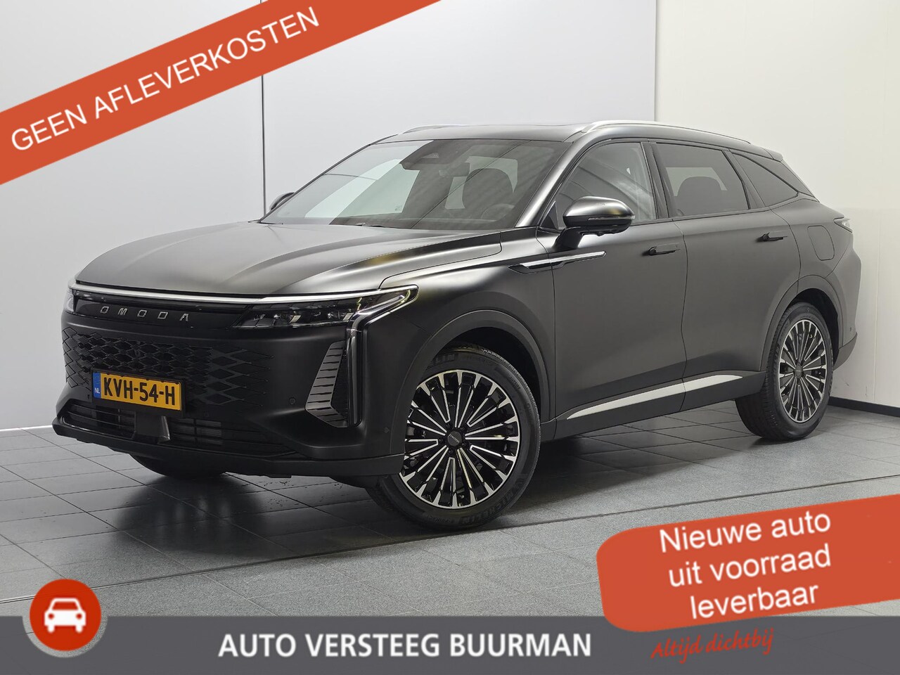 Omoda 9 - 1.5T-GDi SHS-P Premium Mat zwart, Leder, massage, adaptive cruise - AutoWereld.nl