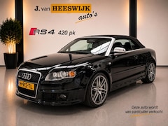 Audi RS4 - Cabriolet 4.2 V8 RS 4 quattro Exclusive met schaal stoelen