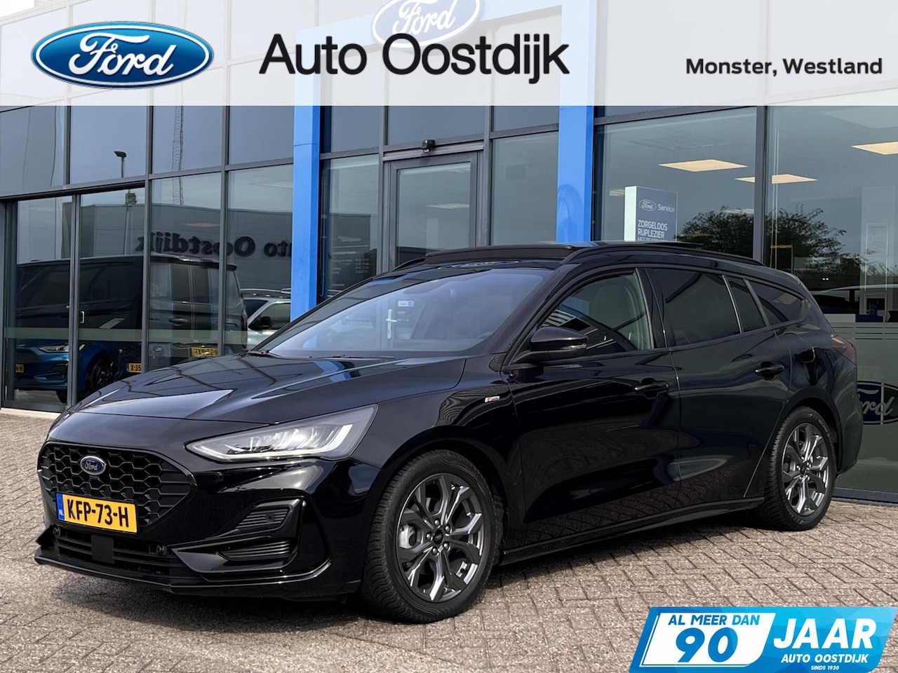 Ford Focus Wagon - 1.0 EcoBoost Hybrid ST Line 155PK Automaat Panodak Winterpack Cruise Camera Parkeersensore - AutoWereld.nl