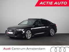 Audi A6 Limousine - 50 TFSI e quattro S edition 299pk | SOH 92% | Panoramadak Lederen bekleding | 360° Camera