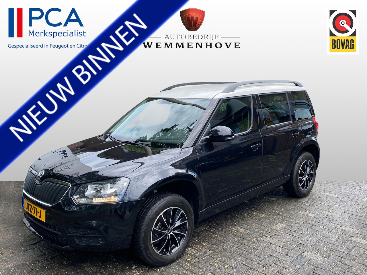 Skoda Yeti - 1.2 TSI Ambition Arctic Airco-Ecc/Alu wielen/Mistl./Navigatie - AutoWereld.nl