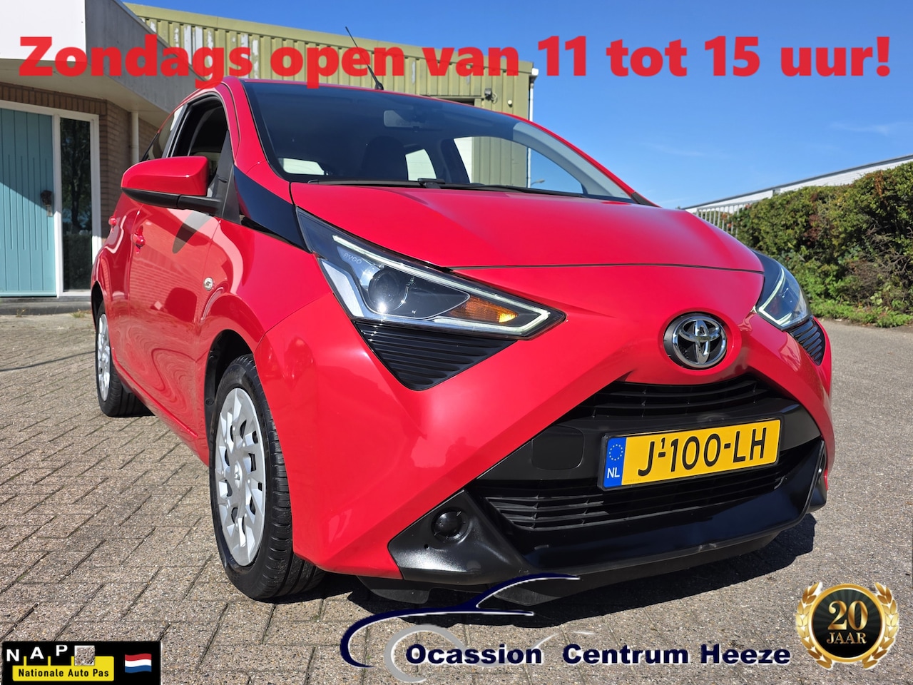 Toyota Aygo - 1.0 VVT-i x-play AUTOMAAT! Camera! Nwe APK! SUMMER SALE! - AutoWereld.nl