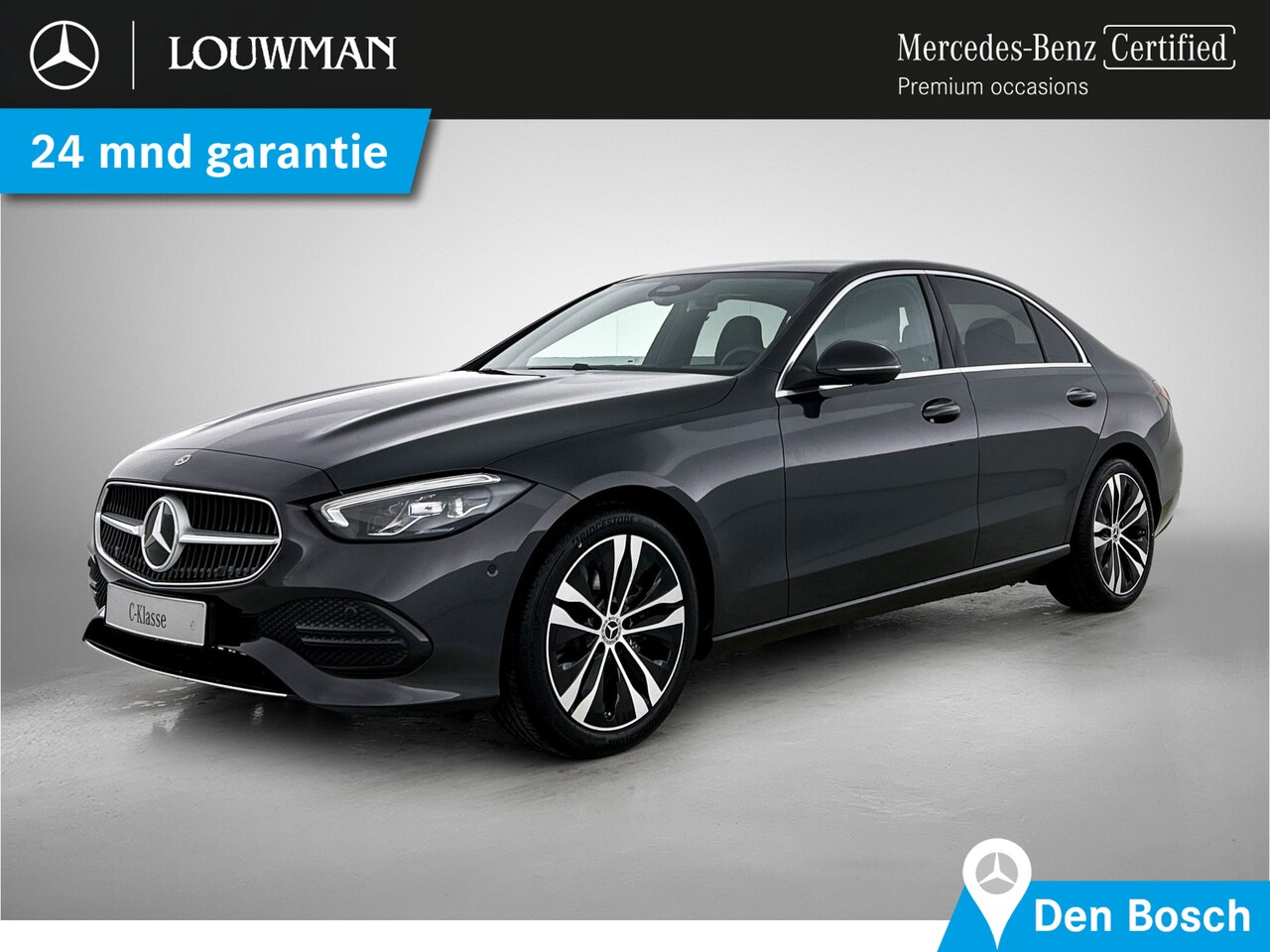 Mercedes-Benz C-klasse - 180 Business Solution Luxury | Trekhaak | Warmtewerend, donkergetint glas | Middenconsole - AutoWereld.nl