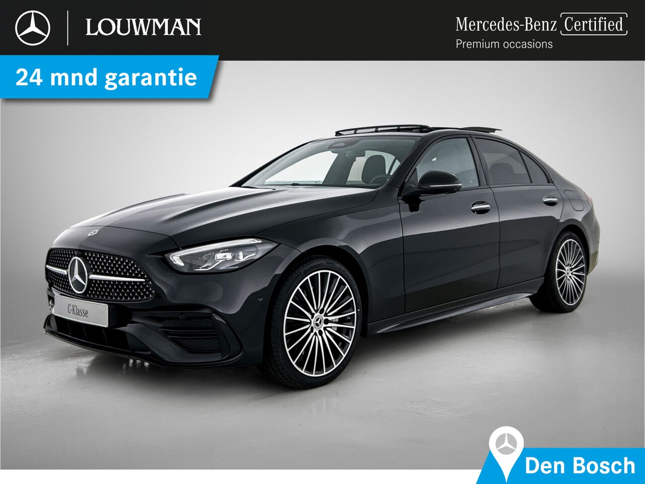 Mercedes-Benz C-klasse - 300 e Business Solution AMG | Winter pakket | Nightpakket | Middenconsole metaalstructuur - AutoWereld.nl