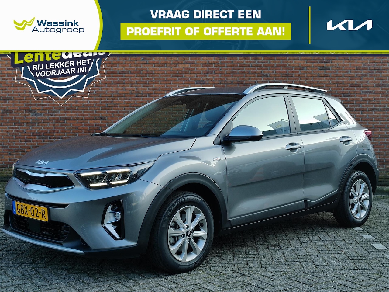 Kia Stonic - 1.0 T-GDi 100pk DynamicLine | Navigatie | Cruise Control | Climate Control | Camera Achter - AutoWereld.nl