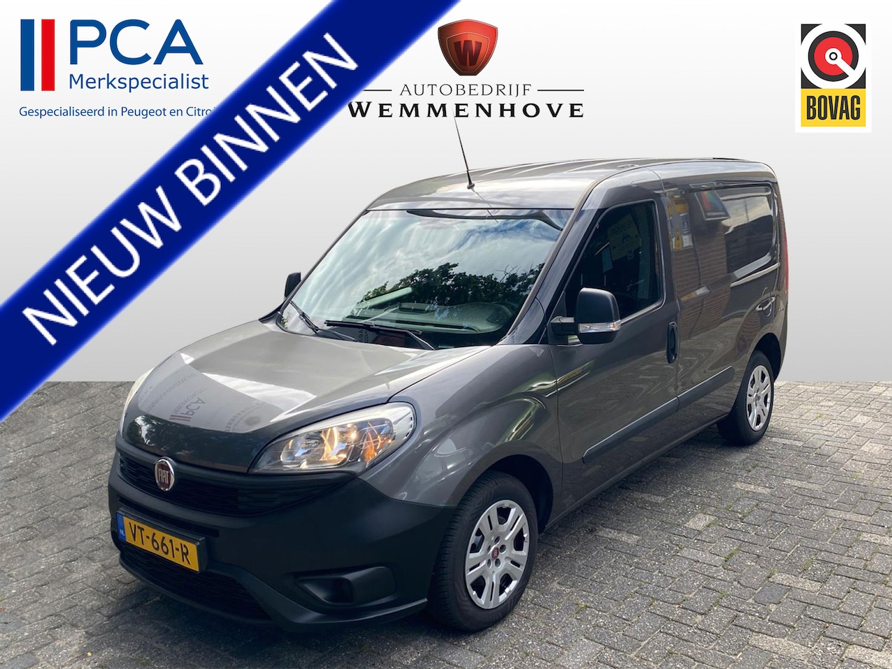 Fiat Doblò Cargo - 1.3 MJ L1H1 Actual 1.3 MJ L1H1 Actual - AutoWereld.nl