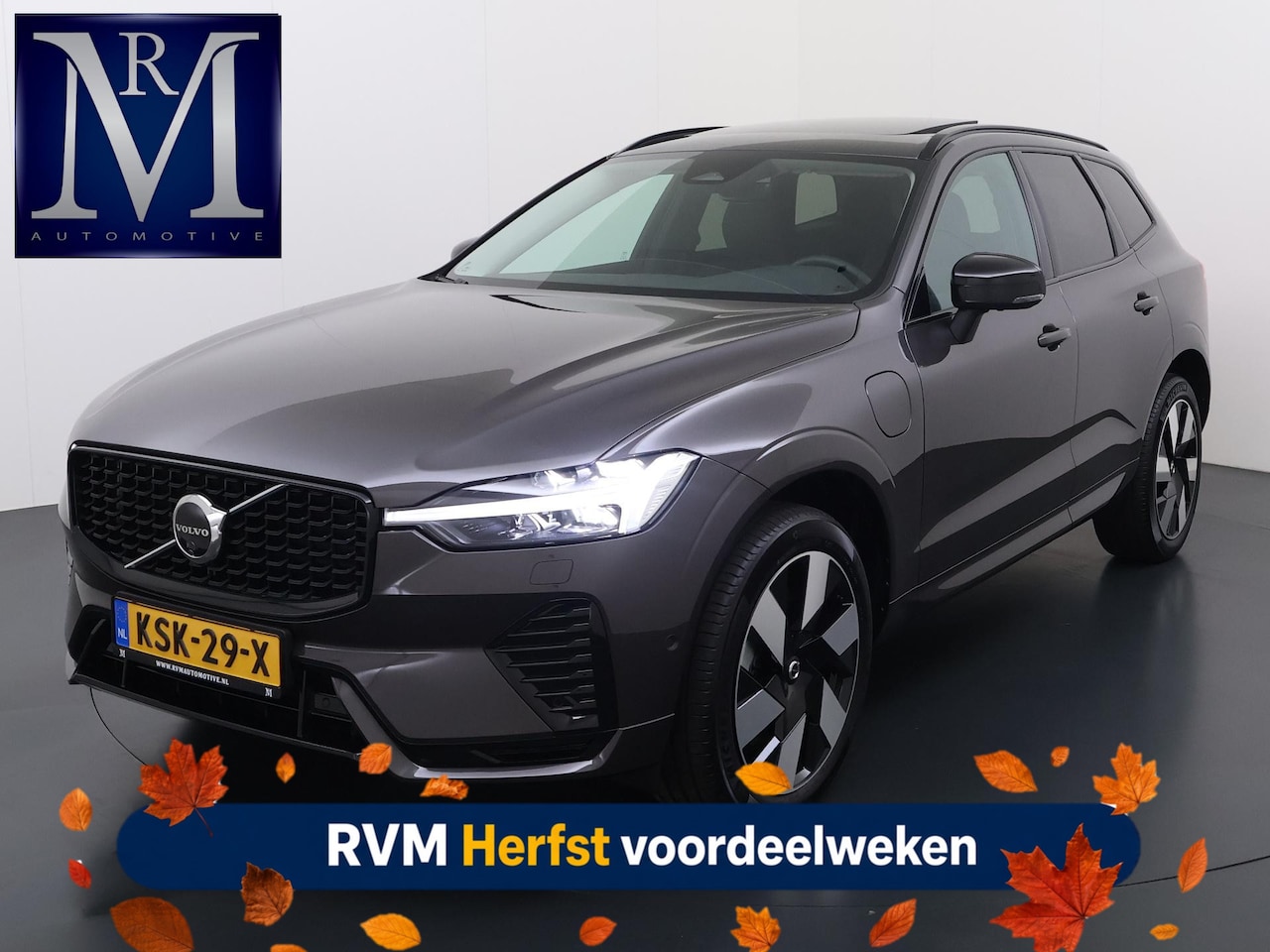 Volvo XC60 - Plug-In Hybrid AWD T6 Plus Dark Recharge VAN:52.900,- VOOR:49.877,- UW HERFSTVOORDEEL:3.02 - AutoWereld.nl