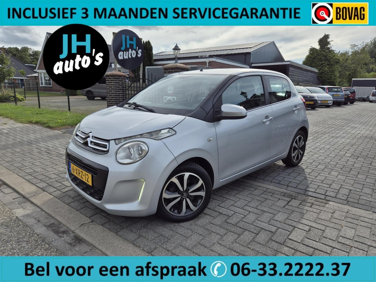 Citroën C1 - 1.0 e-VTi Shine CAM | LED | KEYLESS | INCL-BEURT - AutoWereld.nl