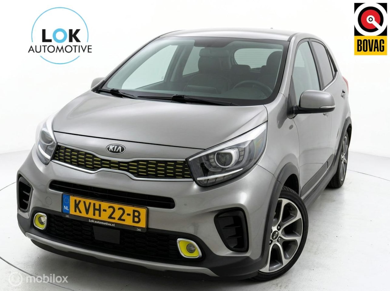 Kia Picanto - 1.2 CVVT X Line CAMERA|LEDER|AUTOMAAT - AutoWereld.nl