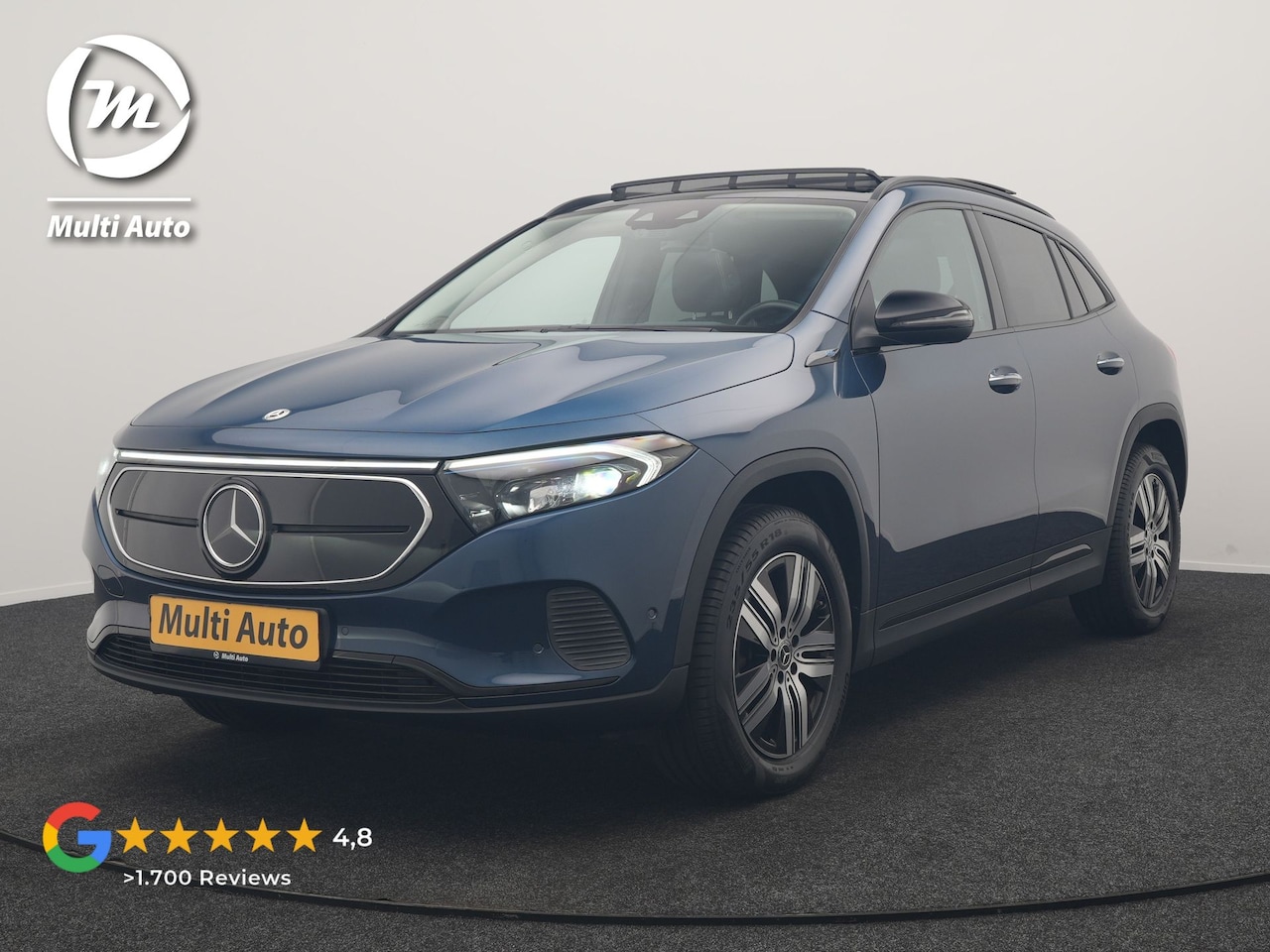 Mercedes-Benz EQA - 250 Business Solution Luxury 67 kWh 190pk Dealer O.H | Trekhaak Af Fabriek | Panodak | Cam - AutoWereld.nl