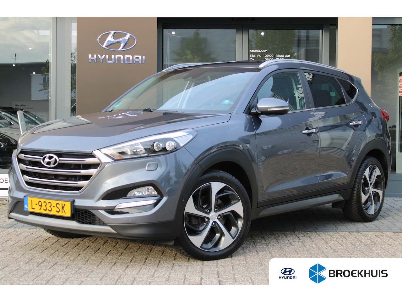 Hyundai Tucson - 1.6 T-GDi Premium 4WD | Achteruitrijcamera | Keyless entry | Trekhaak - AutoWereld.nl