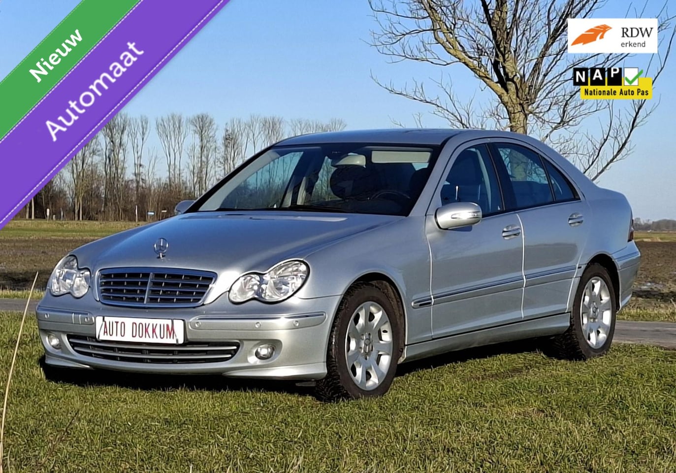 Mercedes-Benz C-klasse - 180 K Elegance 180 K Elegance, AUTOMAAT met nwe APK❗ - AutoWereld.nl